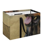 Vintage Rottweiler Portrait Print Utility Tote Bag
