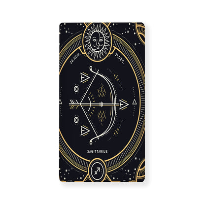 Vintage Sagittarius Zodiac Sign Print Baby Crib Sheet