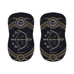 Vintage Sagittarius Zodiac Sign Print Bar Stool Covers