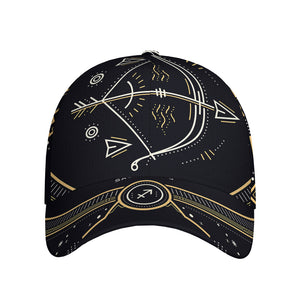 Vintage Sagittarius Zodiac Sign Print Baseball Cap