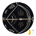 Vintage Sagittarius Zodiac Sign Print Basketball
