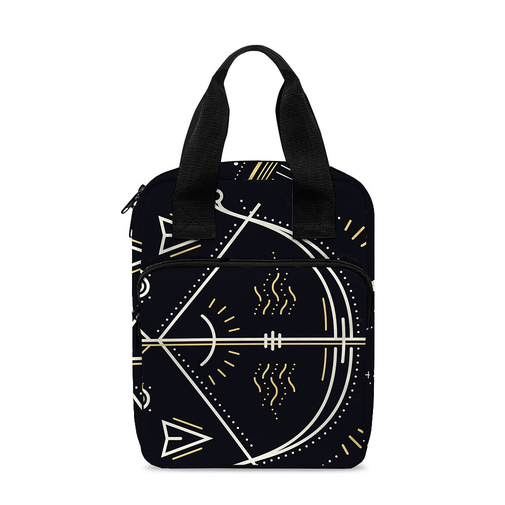 Vintage Sagittarius Zodiac Sign Print Bible Tote Bag