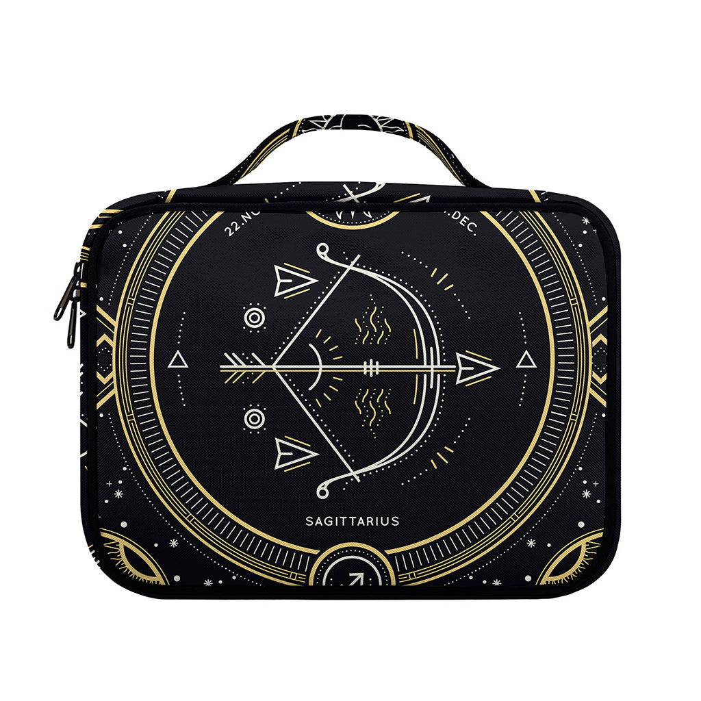 Vintage Sagittarius Zodiac Sign Print Briefcase Bible Bag