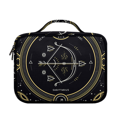 Vintage Sagittarius Zodiac Sign Print Briefcase Bible Bag
