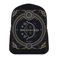 Vintage Sagittarius Zodiac Sign Print Casual Backpack