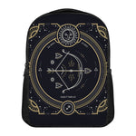 Vintage Sagittarius Zodiac Sign Print Casual Backpack