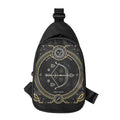 Vintage Sagittarius Zodiac Sign Print Sling Bag