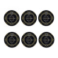 Vintage Sagittarius Zodiac Sign Print Coaster Set