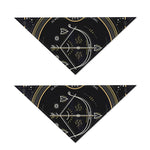 Vintage Sagittarius Zodiac Sign Print Dog Bandana