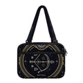 Vintage Sagittarius Zodiac Sign Print Double Strap Bible Bag