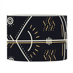 Vintage Sagittarius Zodiac Sign Print Drum Lamp Shade