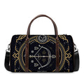 Vintage Sagittarius Zodiac Sign Print Duffel Bag