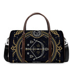 Vintage Sagittarius Zodiac Sign Print Duffle Bag