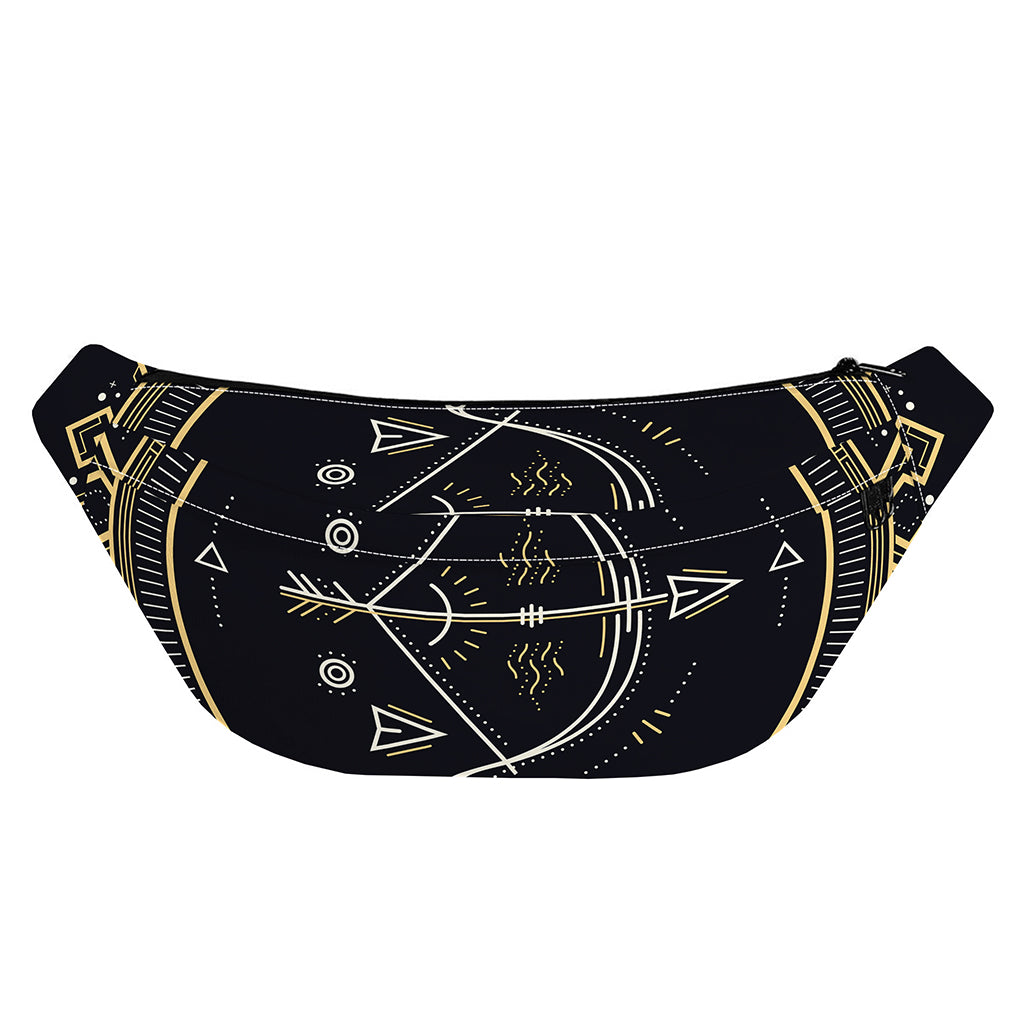Vintage Sagittarius Zodiac Sign Print Fanny Pack