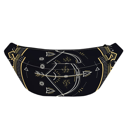Vintage Sagittarius Zodiac Sign Print Fanny Pack
