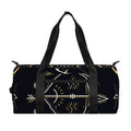 Vintage Sagittarius Zodiac Sign Print Gym Bag