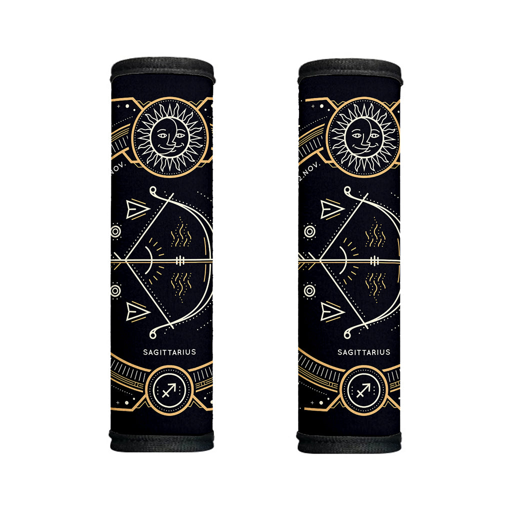Vintage Sagittarius Zodiac Sign Print Handle Covers