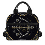Vintage Sagittarius Zodiac Sign Print Insulated Lunch Bag