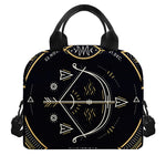 Vintage Sagittarius Zodiac Sign Print Insulated Lunch Bag