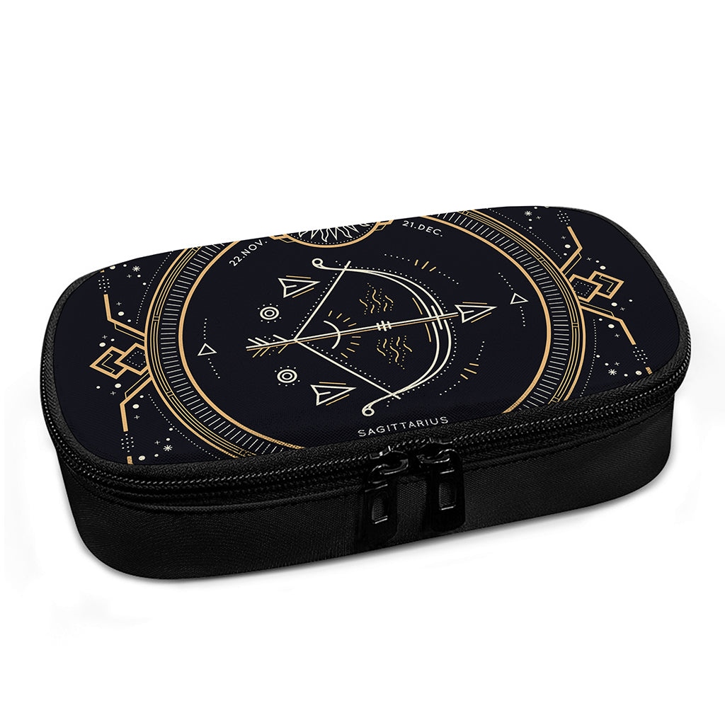 Vintage Sagittarius Zodiac Sign Print Insulin Cooler Travel Case