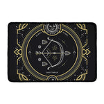 Vintage Sagittarius Zodiac Sign Print Kitchen Mat