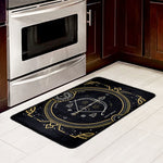 Vintage Sagittarius Zodiac Sign Print Kitchen Mat