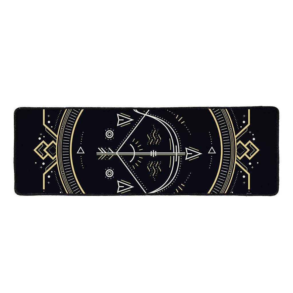 Vintage Sagittarius Zodiac Sign Print Long Kitchen Mat