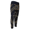 Vintage Sagittarius Zodiac Sign Print Men's Compression Pants