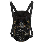 Vintage Sagittarius Zodiac Sign Print Pet Carrier Backpack