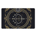 Vintage Sagittarius Zodiac Sign Print Polyester Doormat