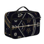 Vintage Sagittarius Zodiac Sign Print Portable Lunch Bag