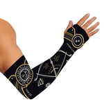 Vintage Sagittarius Zodiac Sign Print Sun Protection Arm Sleeves