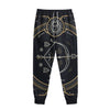 Vintage Sagittarius Zodiac Sign Print Sweatpants