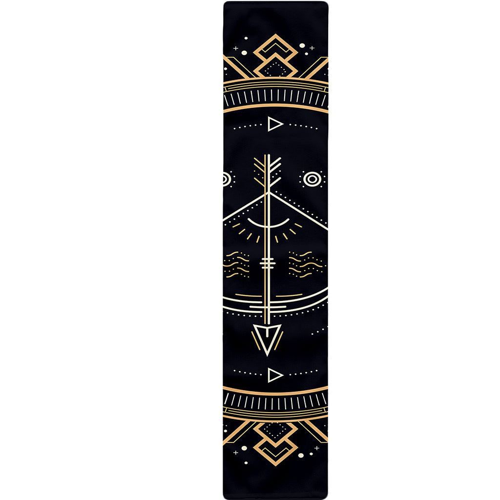 Vintage Sagittarius Zodiac Sign Print Table Runner