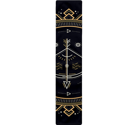 Vintage Sagittarius Zodiac Sign Print Table Runner