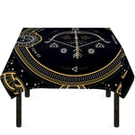 Vintage Sagittarius Zodiac Sign Print Tablecloth