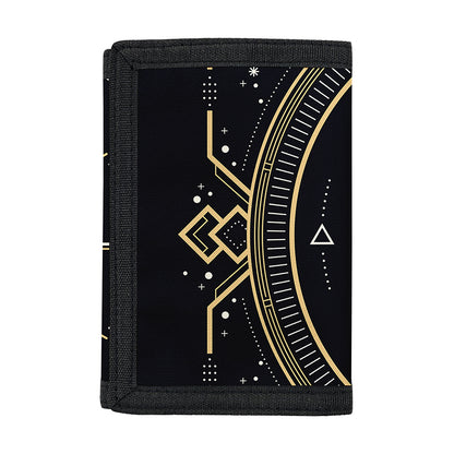 Vintage Sagittarius Zodiac Sign Print Trifold Wallet