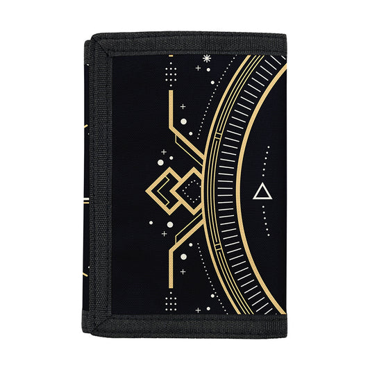 Vintage Sagittarius Zodiac Sign Print Trifold Wallet