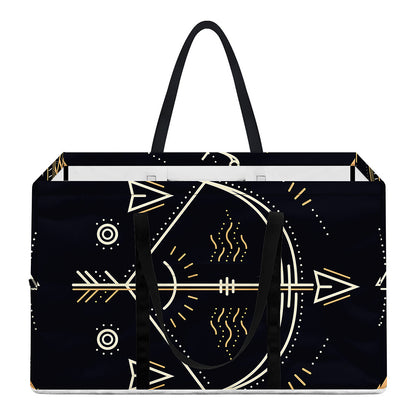 Vintage Sagittarius Zodiac Sign Print Utility Tote Bag
