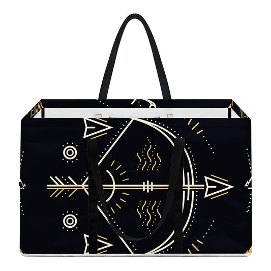 Vintage Sagittarius Zodiac Sign Print Utility Tote Bag