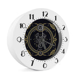 Vintage Scorpio Zodiac Sign Print Alarm Clock