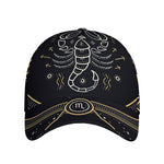 Vintage Scorpio Zodiac Sign Print Baseball Cap