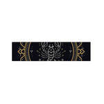 Vintage Scorpio Zodiac Sign Print Bed Runner