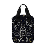 Vintage Scorpio Zodiac Sign Print Bible Tote Bag