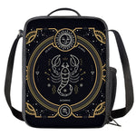 Vintage Scorpio Zodiac Sign Print Crossbody Lunch Bag