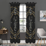 Vintage Scorpio Zodiac Sign Print Curtain