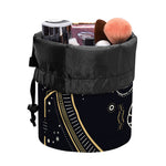 Vintage Scorpio Zodiac Sign Print Drawstring Makeup Bag