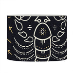 Vintage Scorpio Zodiac Sign Print Drum Lamp Shade