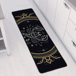 Vintage Scorpio Zodiac Sign Print Long Kitchen Mat