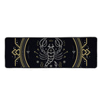 Vintage Scorpio Zodiac Sign Print Long Kitchen Mat
